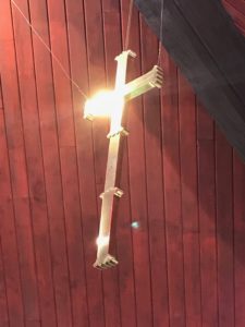 Hanging cross